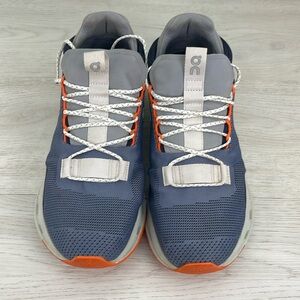 On Running Men's Athletic Shoes in Navy, Gray, Orange